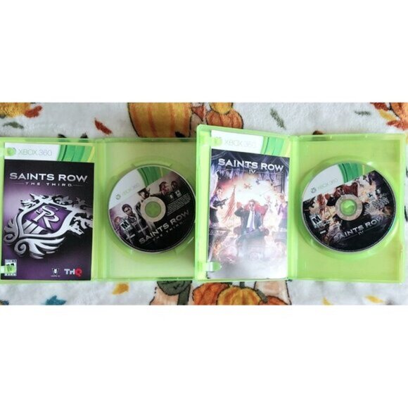 Saints Row Set The Third  IV Xbox 360 Complete - Picture 3 of 3